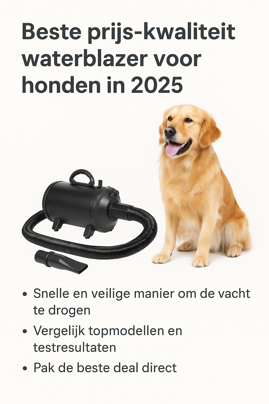 Beste Waterblazer voor honden