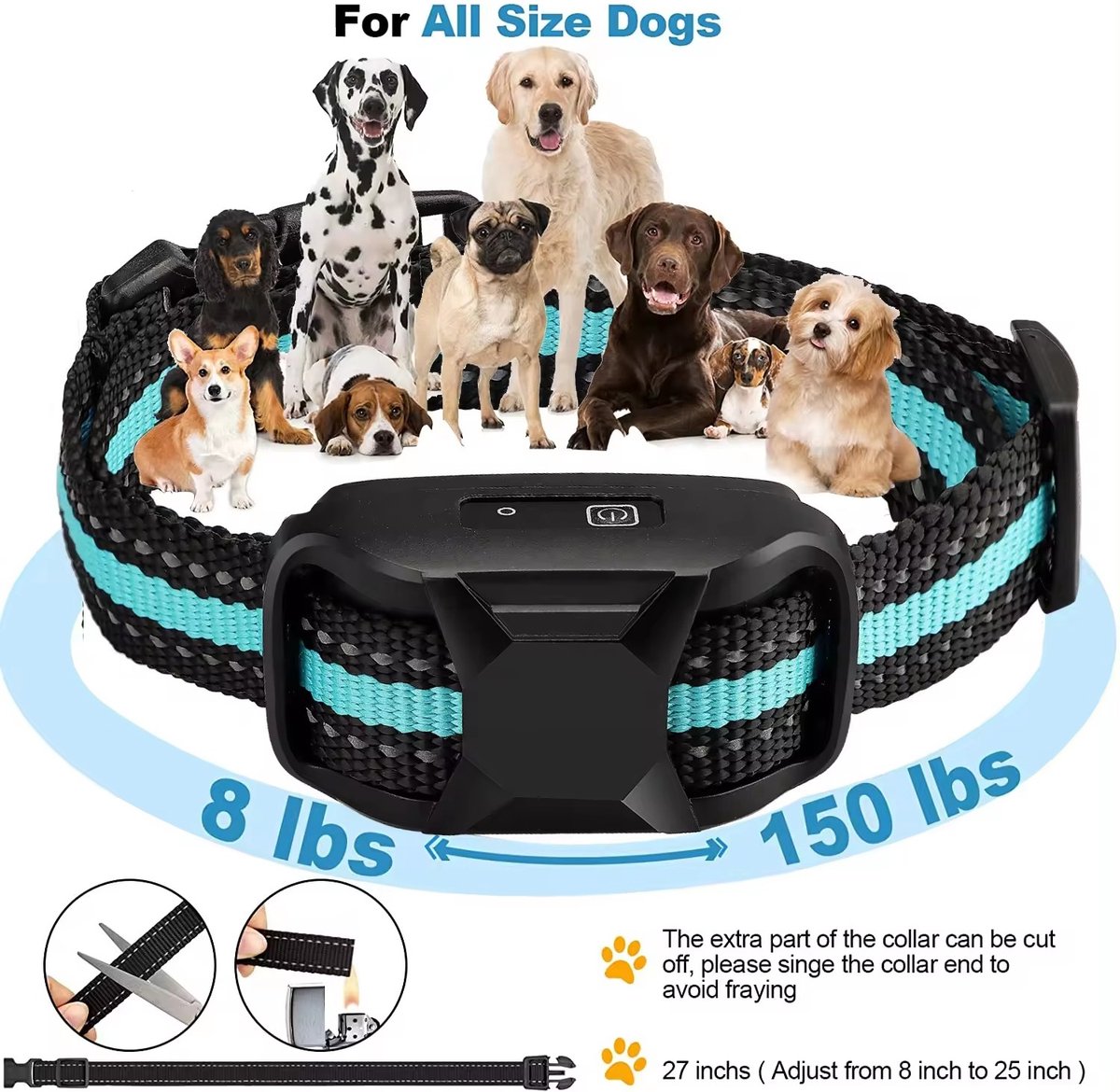 X2 pro blafband Blauw - EV Goods