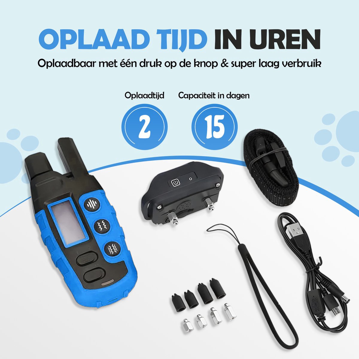 Robustrise X2 Pro Anti Blafband - Hondentrainer