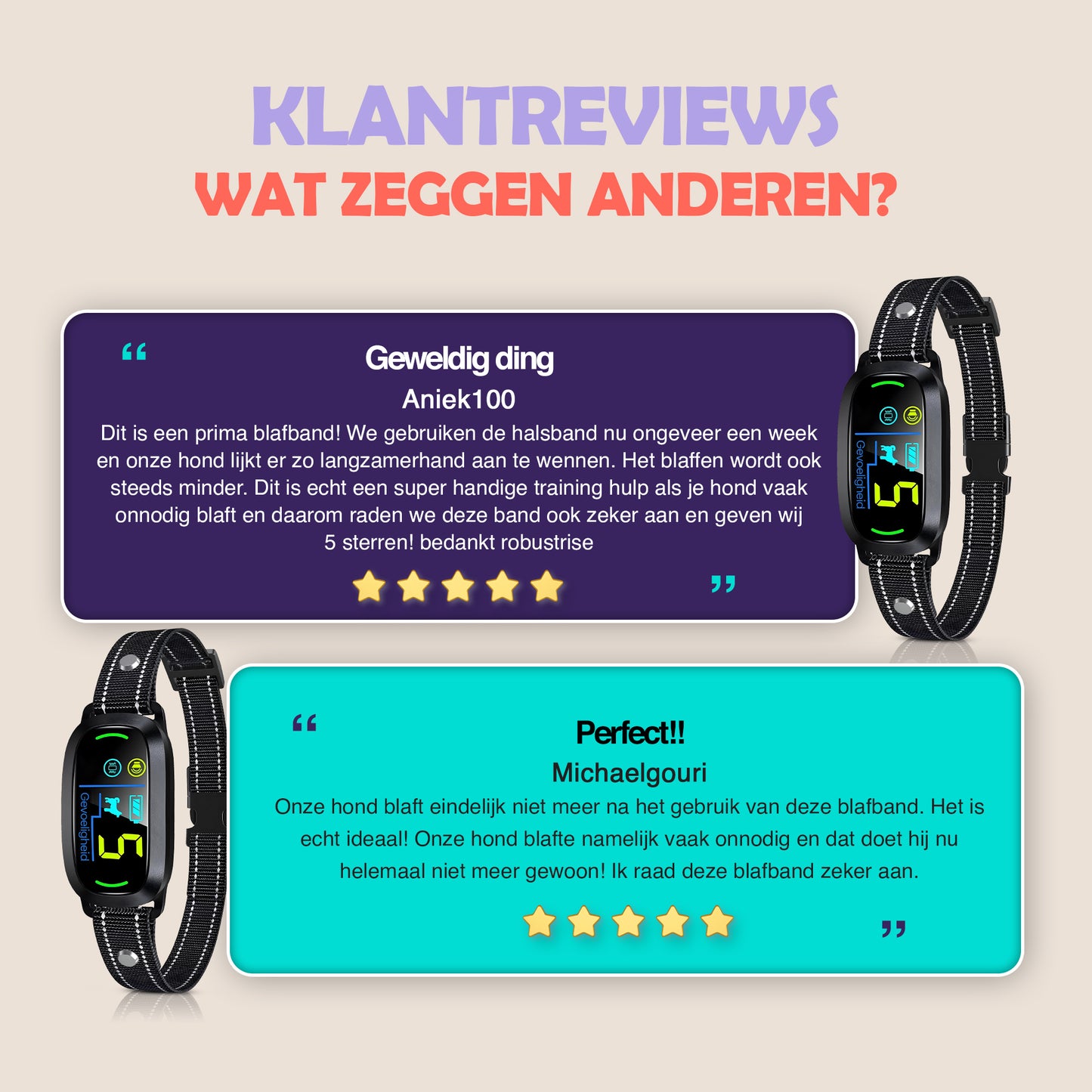 Robust Rise Anti Blafband - Trainingshalsband