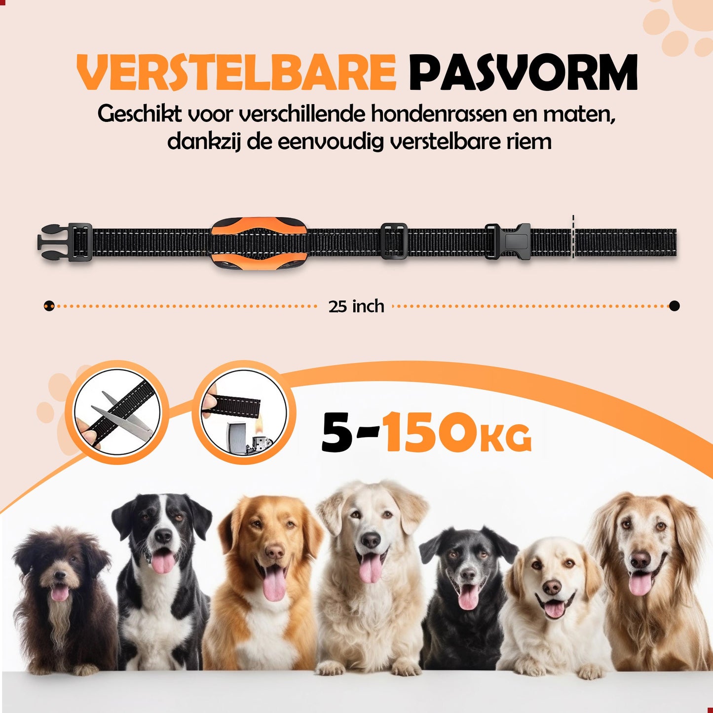 Robustrise X1 Pro Anti Blafband - Hondentrainer - Robustrise.nl