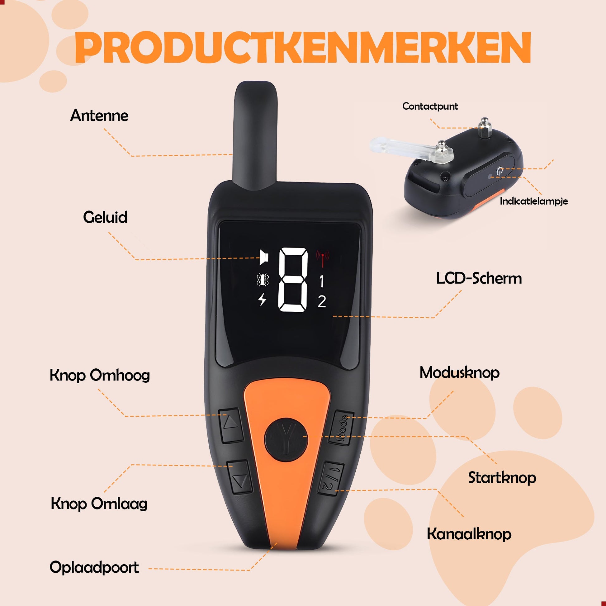 Robustrise X1 Pro Anti Blafband - Hondentrainer - Robustrise.nl