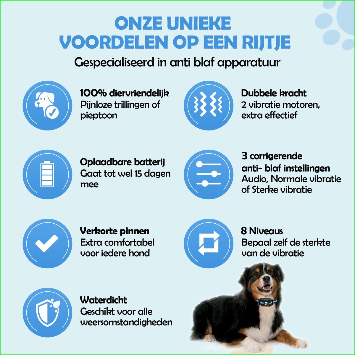 Robustrise X2 Pro Anti Blafband - Hondentrainer - Robustrise.nl