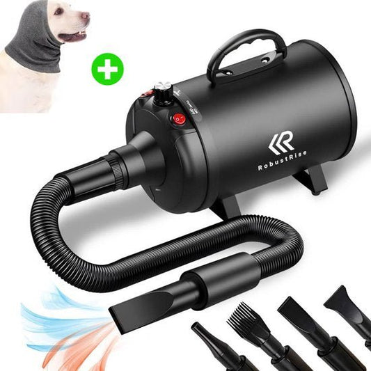 Waterblazer - 3800W - Hondenfohn - RobustRise met Oorbescherming - Robustrise.nl