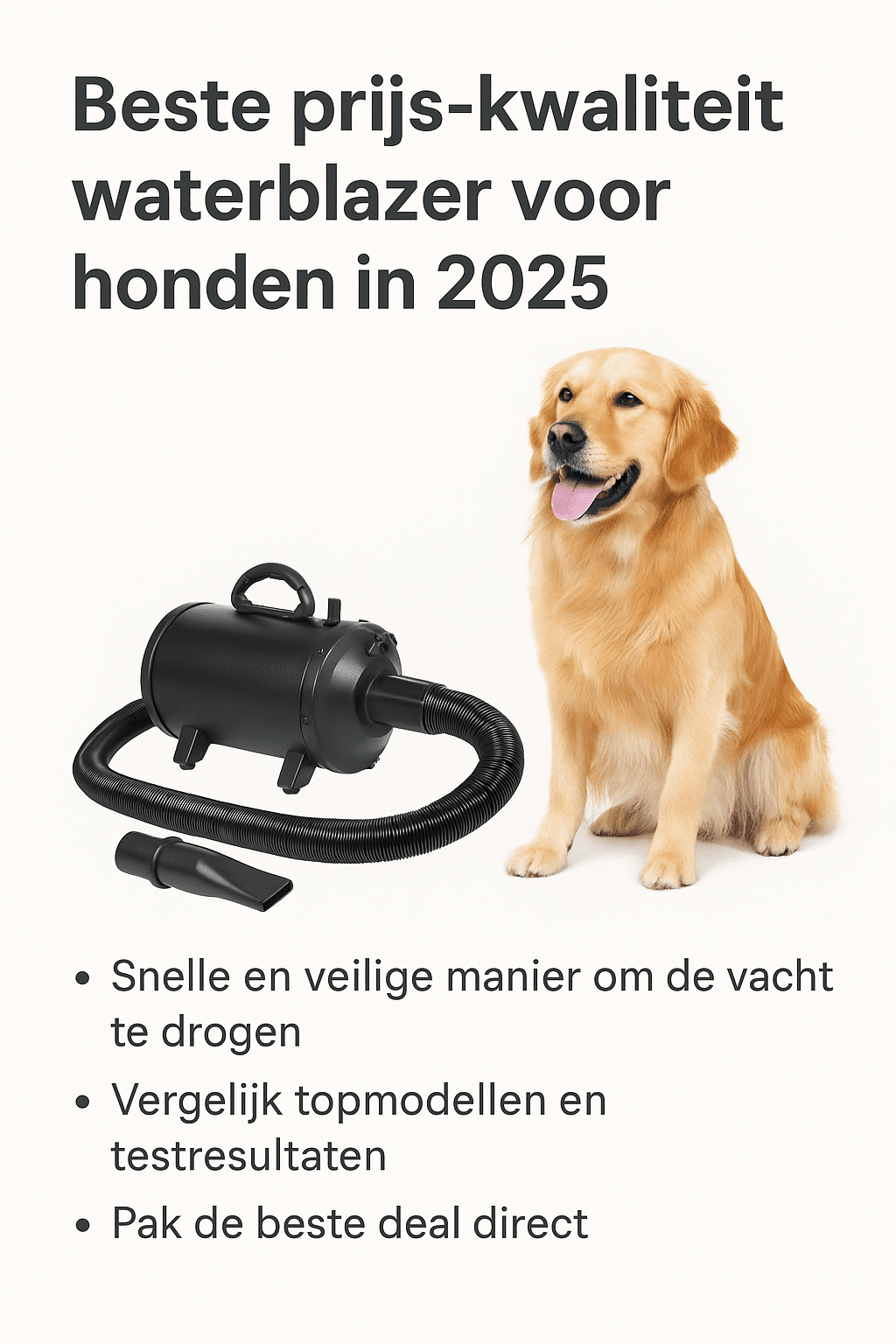 Beste Waterblazer voor Honden 2026 - Robustrise.nl