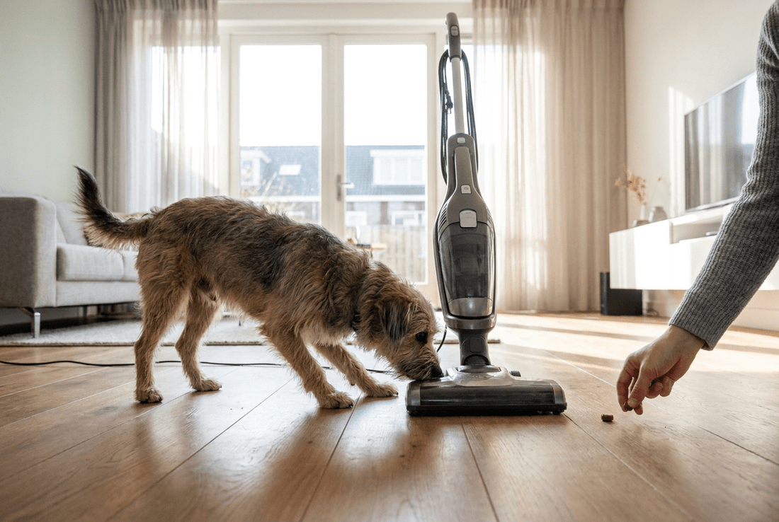 Hond bang voor stofzuiger: 7-dagen gewenningsplan - Robustrise.nl
