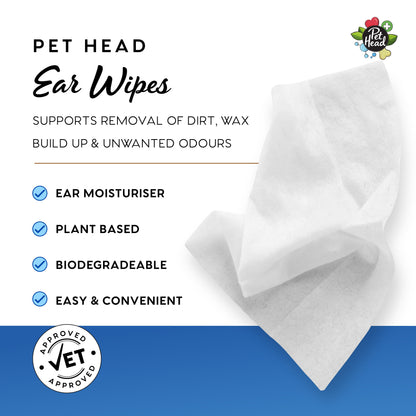 Pet Head Health Oordoekjes 30ct