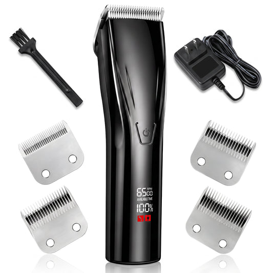 Robustrise Professional Hondentondeuse – 6500 RPM – 4 Snelheden – Draadloos