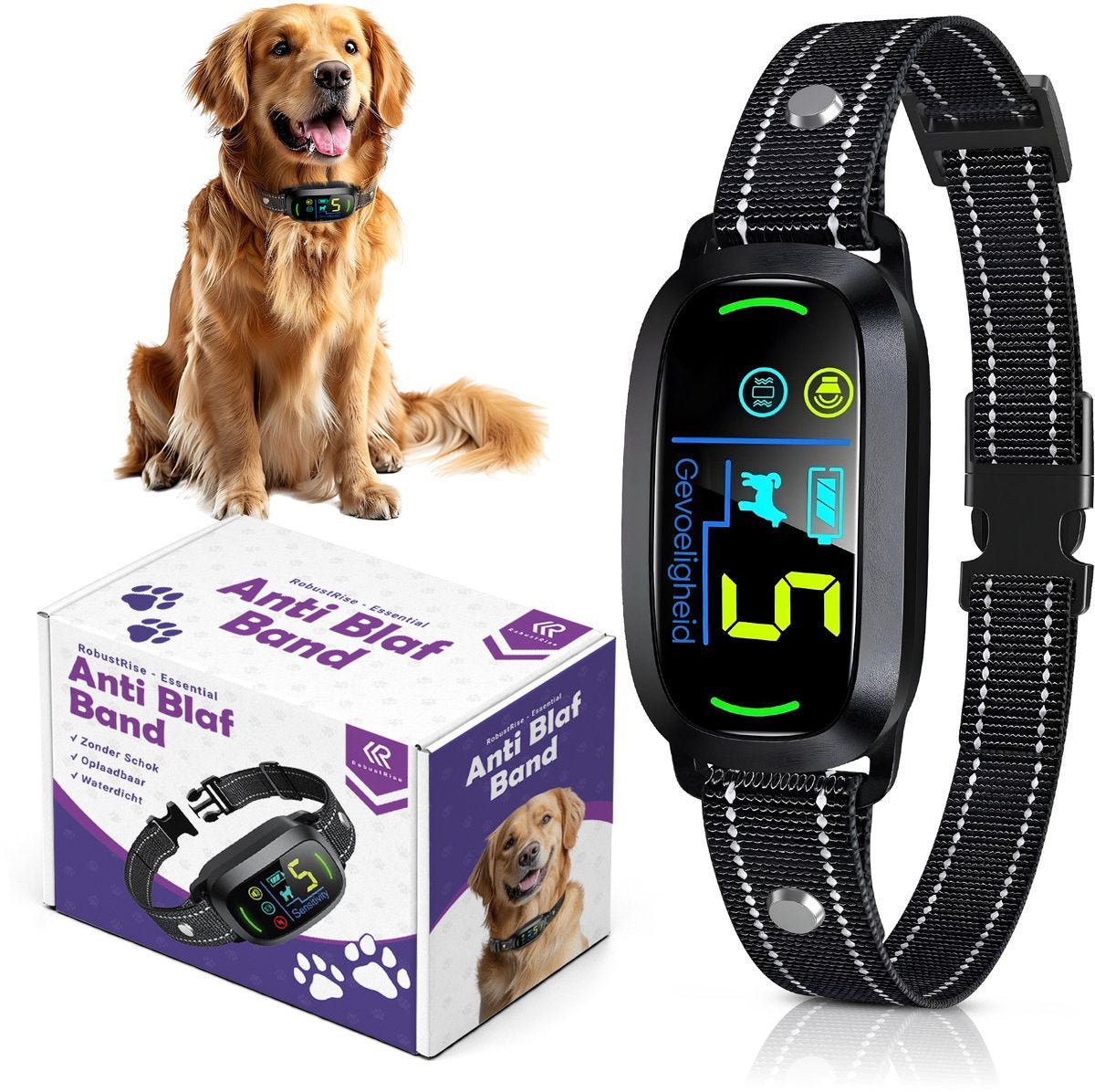 Anti Blafband Hond - Robustrise - Automatisch - Robustrise.nl