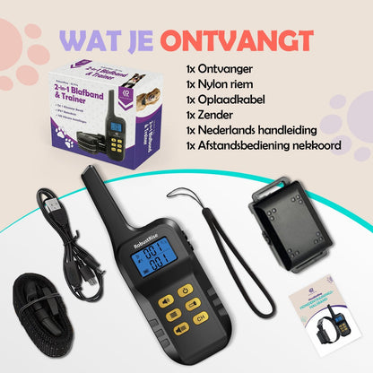Anti Blafband Hond - Zonder Schok - Robustrise - X3 Pro - Robustrise.nl