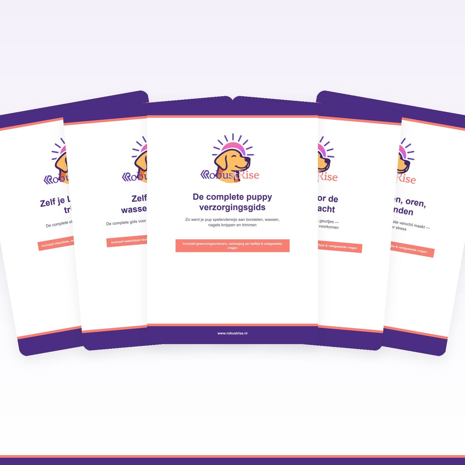 E-book Bundel: De Complete Hondenverzorging Bibliotheek — 5 gidsen (PDF) - Robustrise.nl