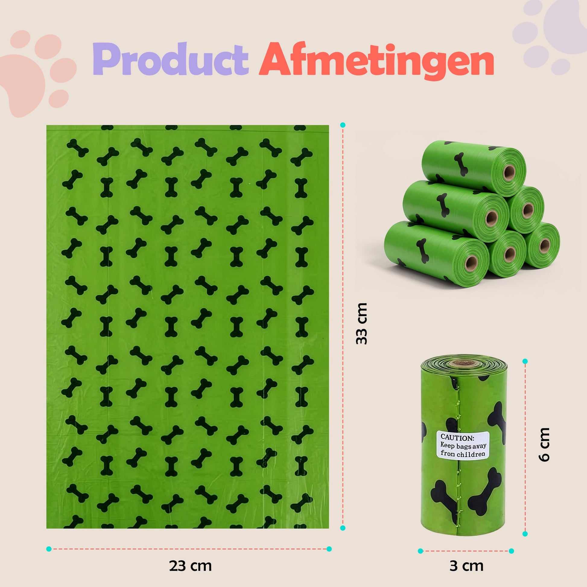 Hondenpoepzakjes (PRE ORDER) - Robustrise.nl