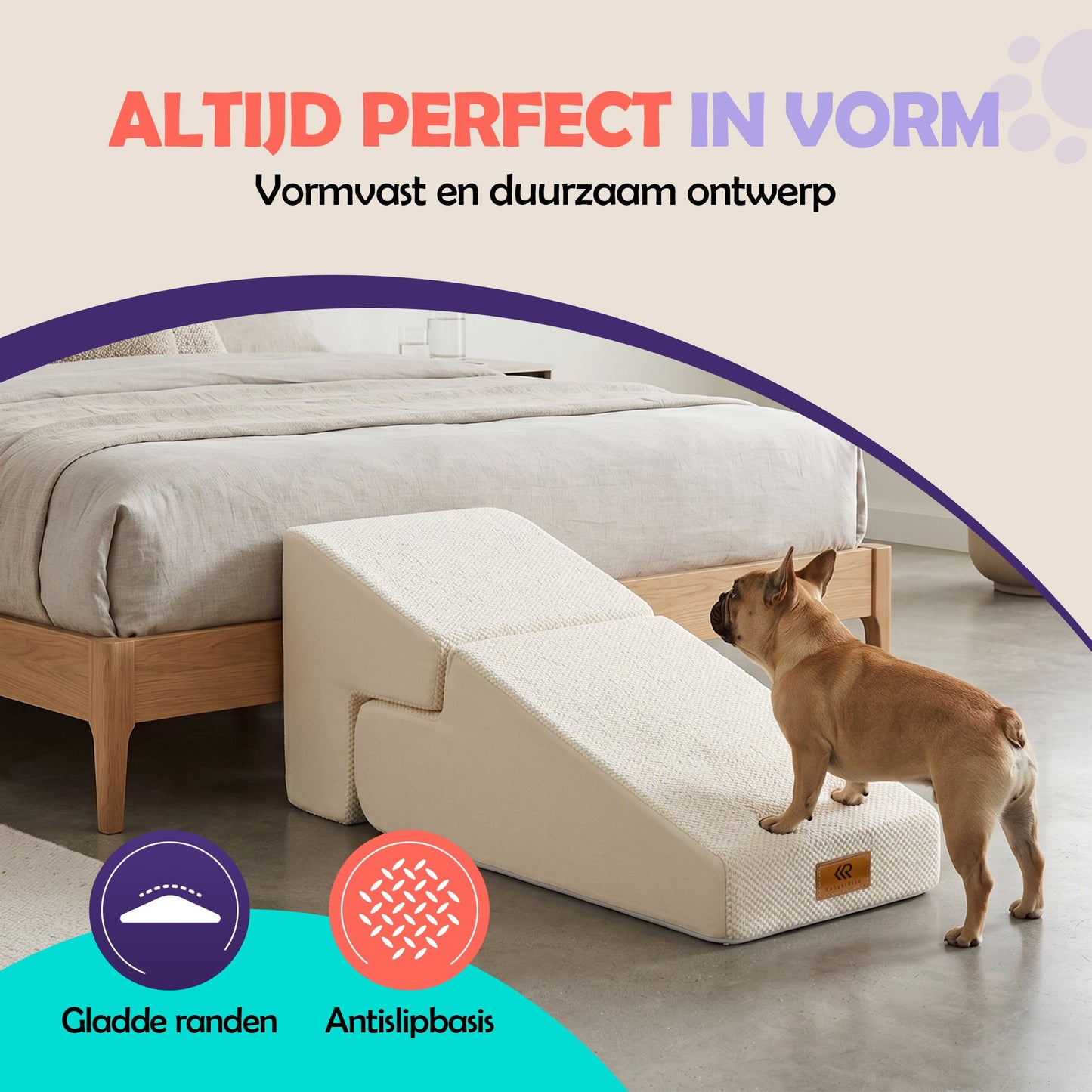 Hondentrap voor Bank – Antislip | Robustrise - Robustrise.nl