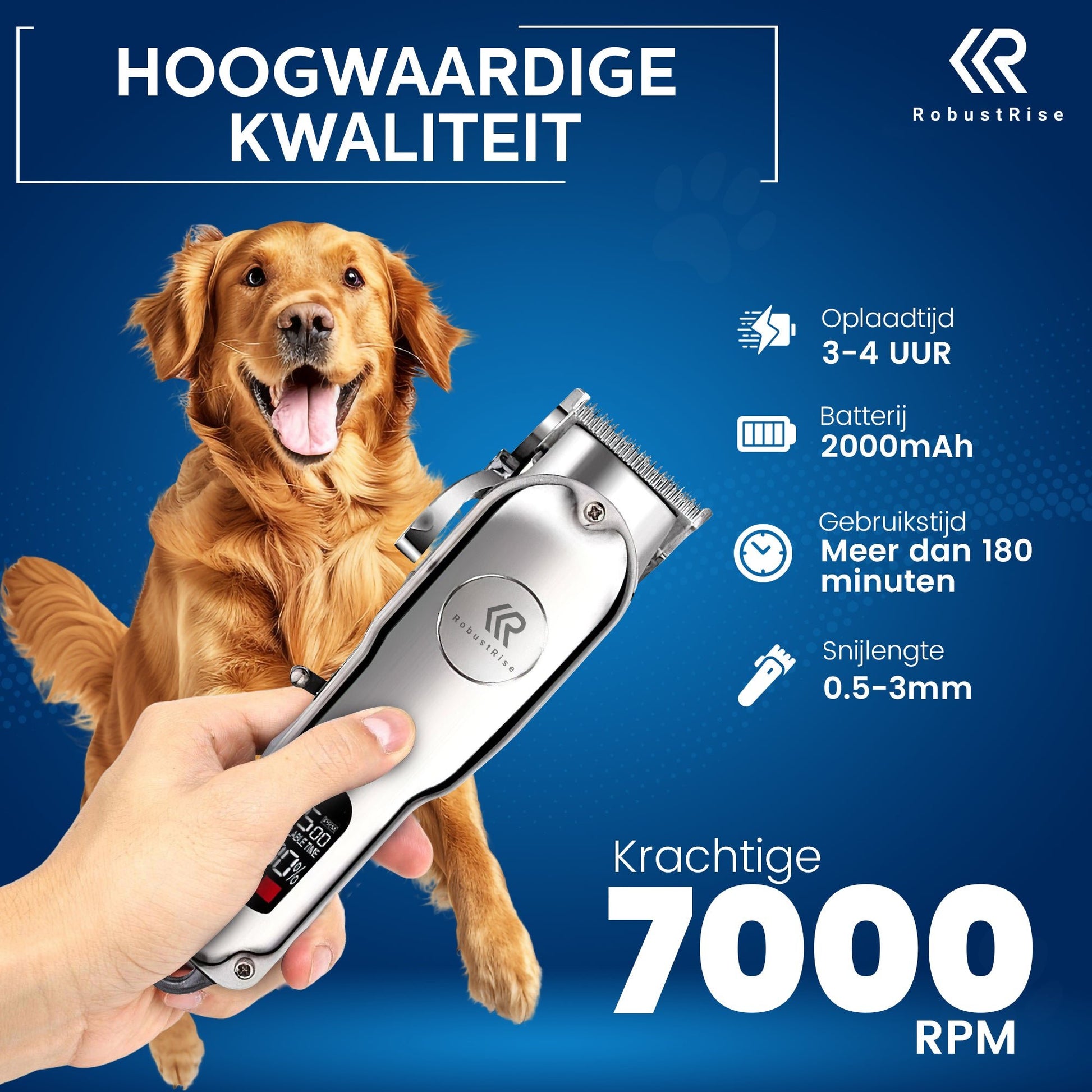 Hondentrimmers Robustrise - Robustrise.nl