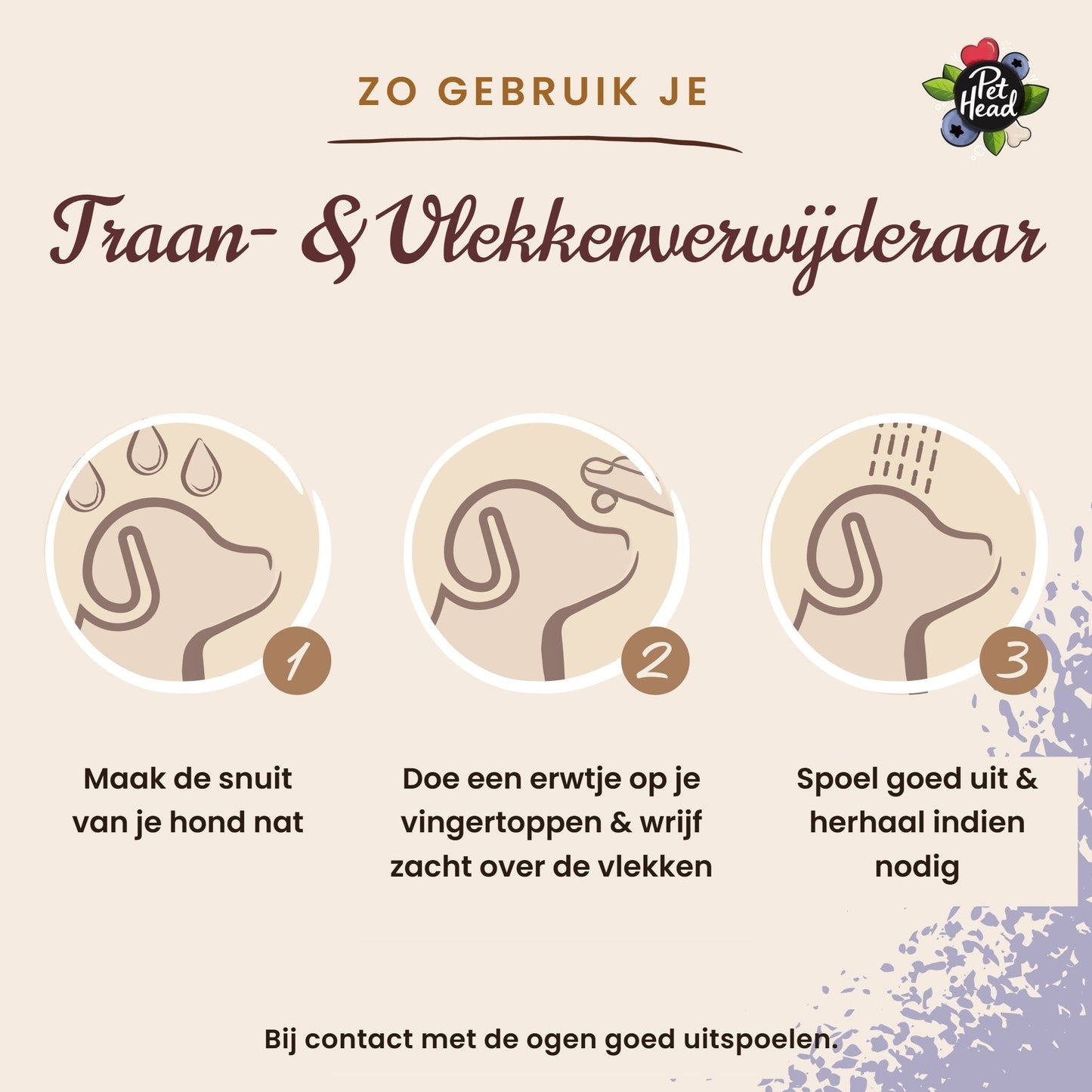 Pet Head Berry Bright Vlekkenverwijderaar 200ml - Robustrise.nl