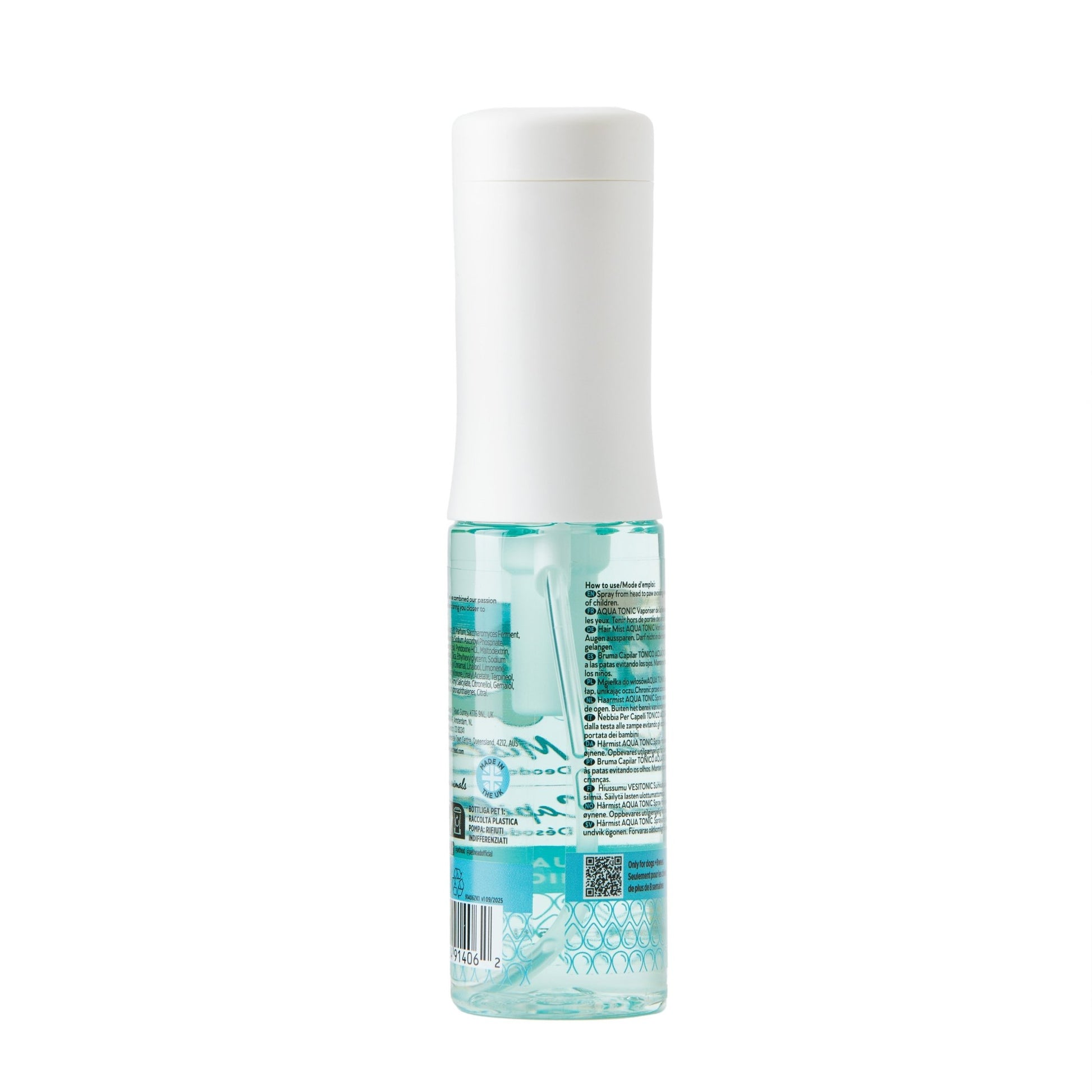 Pet Head Hair Mist Aqua Tonic Geurmist 100ml - Robustrise.nl