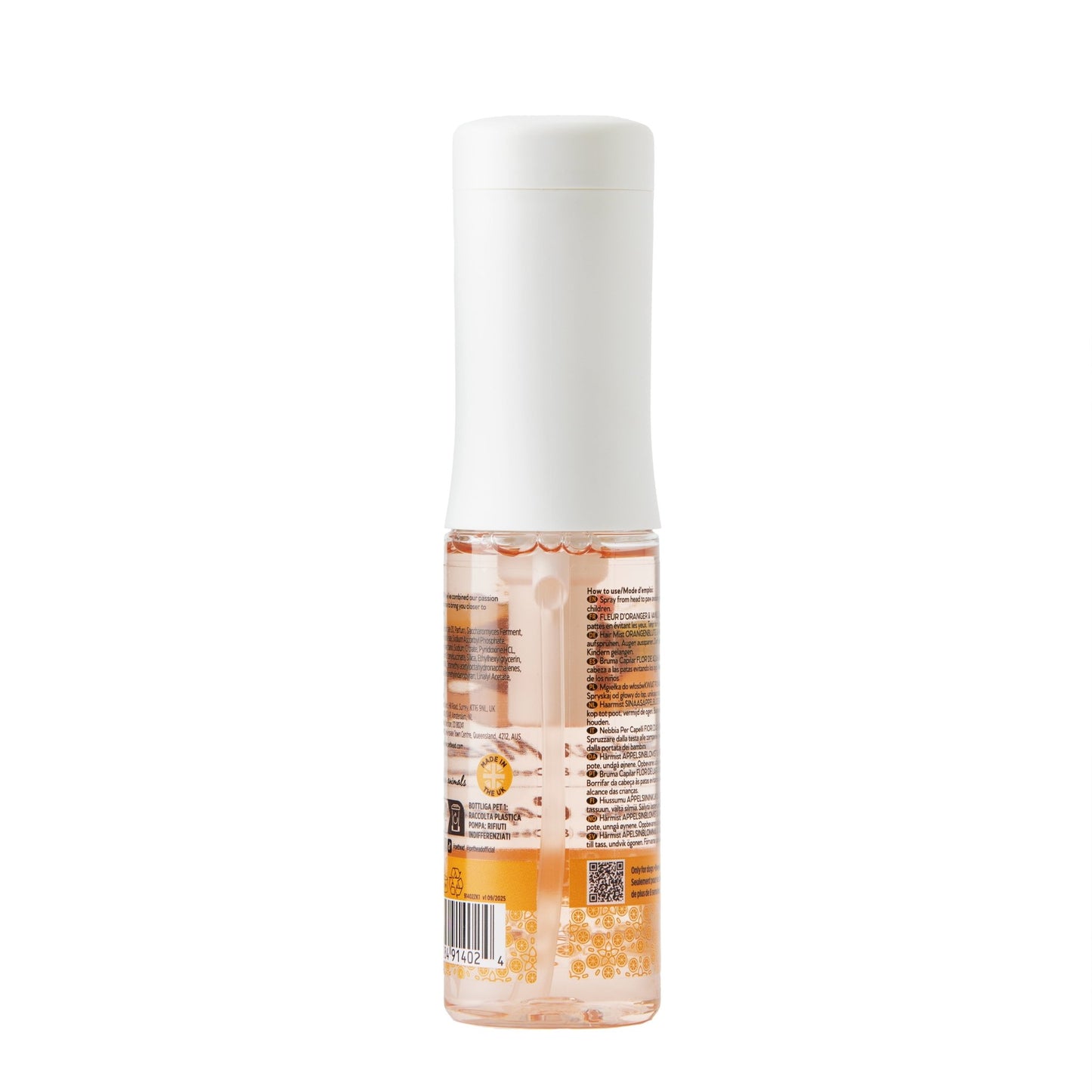 Pet Head Hair Mist Orange Blossom & Vanilla Geurmist 100ml - Robustrise.nl