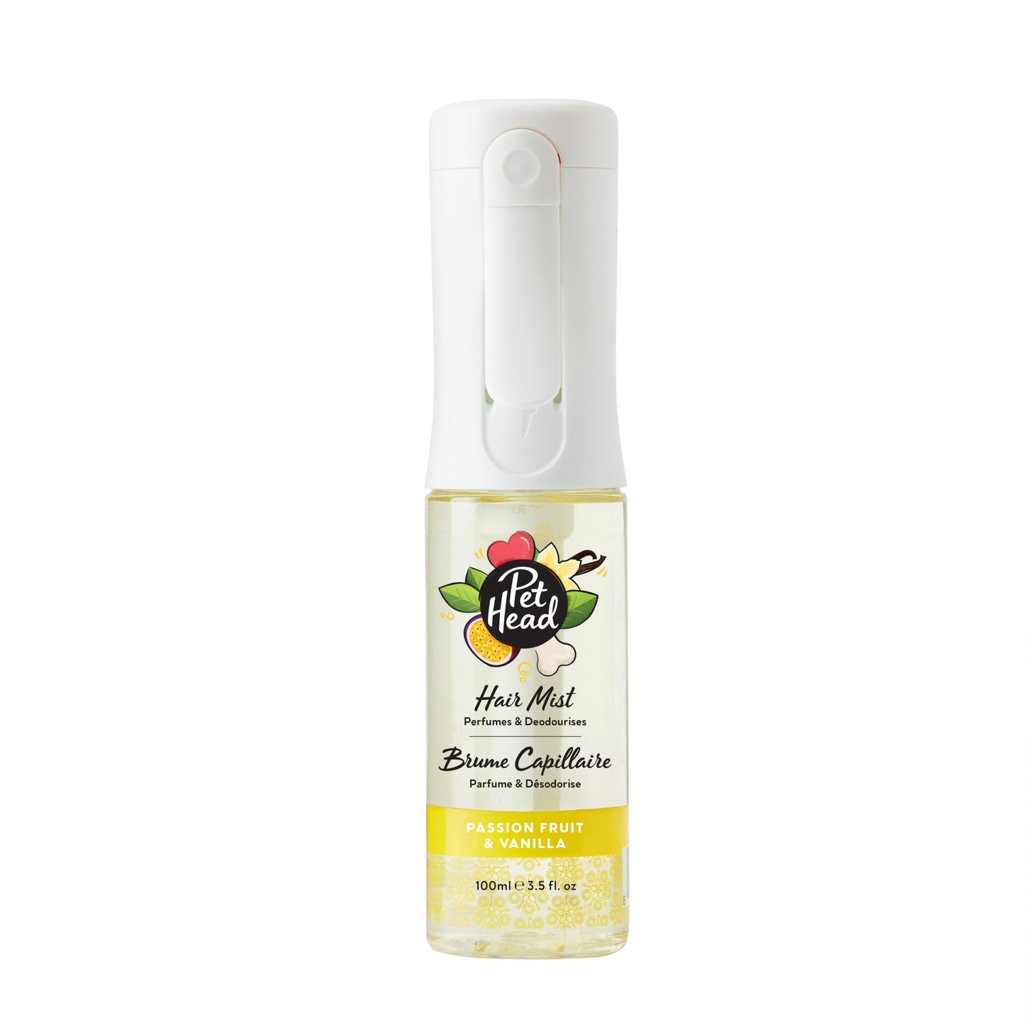 Pet Head Hair Mist Passion Fruit & Vanilla Geurmist 100ml - Robustrise.nl