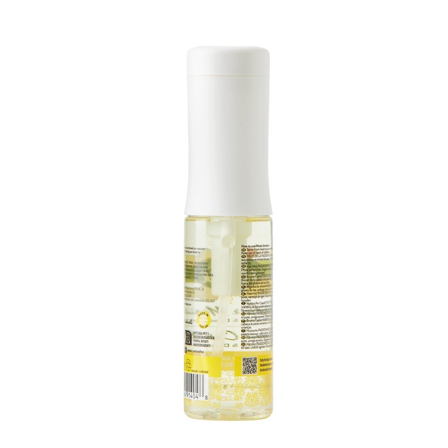 Pet Head Hair Mist Passion Fruit & Vanilla Geurmist 100ml - Robustrise.nl