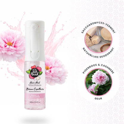 Pet Head Hair Mist Peony & Cashmere Geurmist 100ml - Robustrise.nl