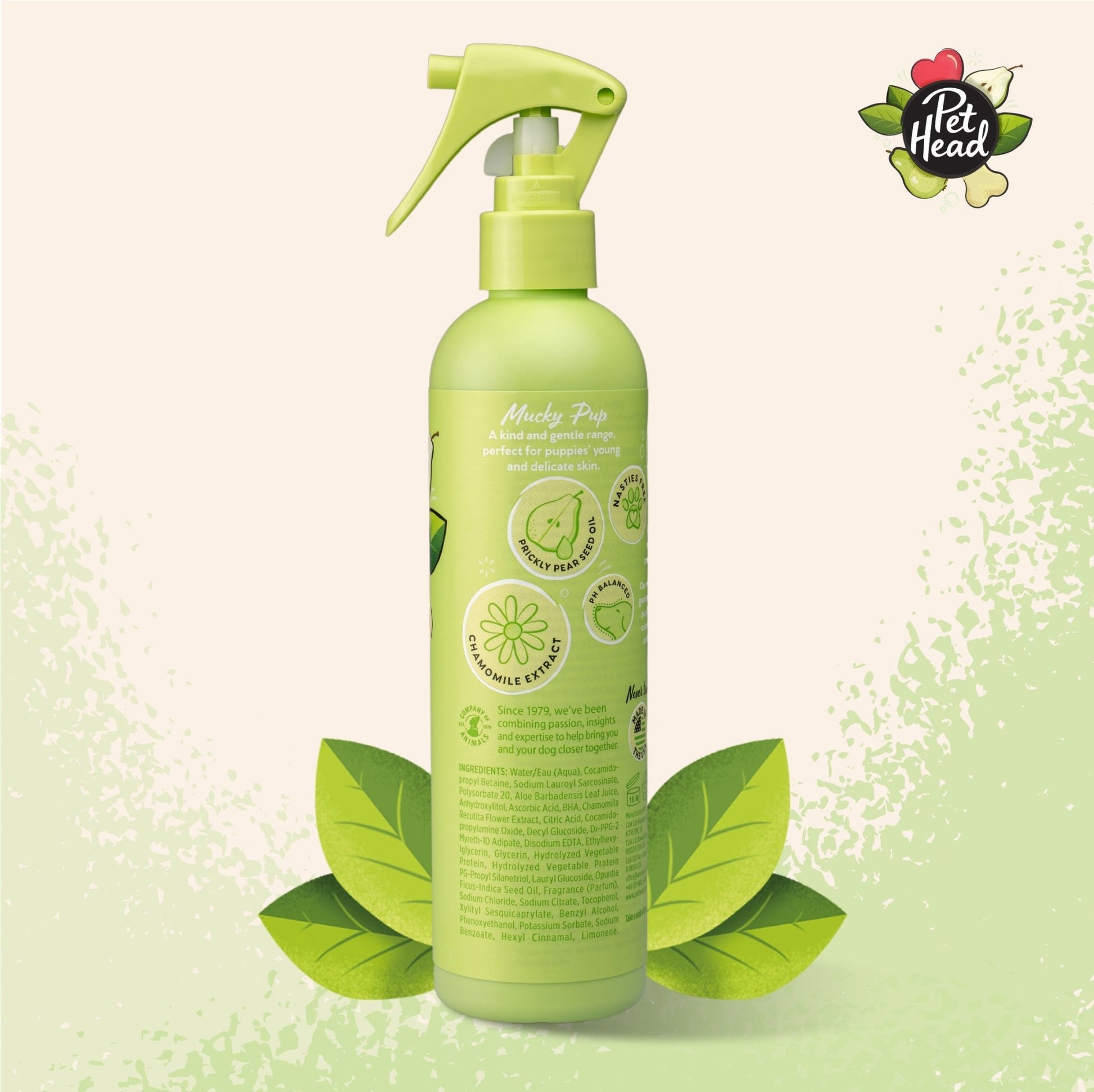 Pet Head Mucky Puppy Vachtspray 300ml - Robustrise.nl