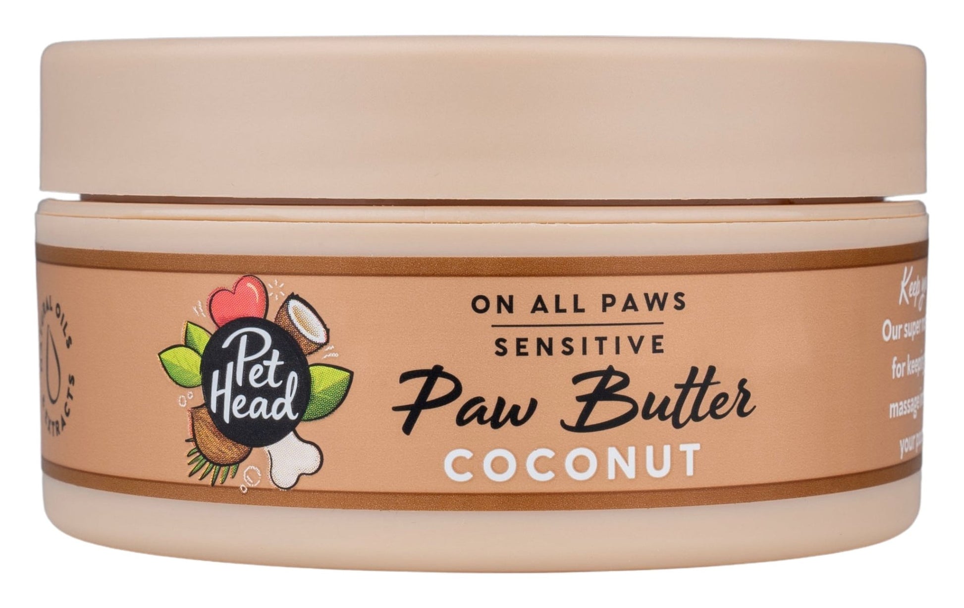 Pet Head Paw Butter Coconut Pootbalsem 40g - Robustrise.nl