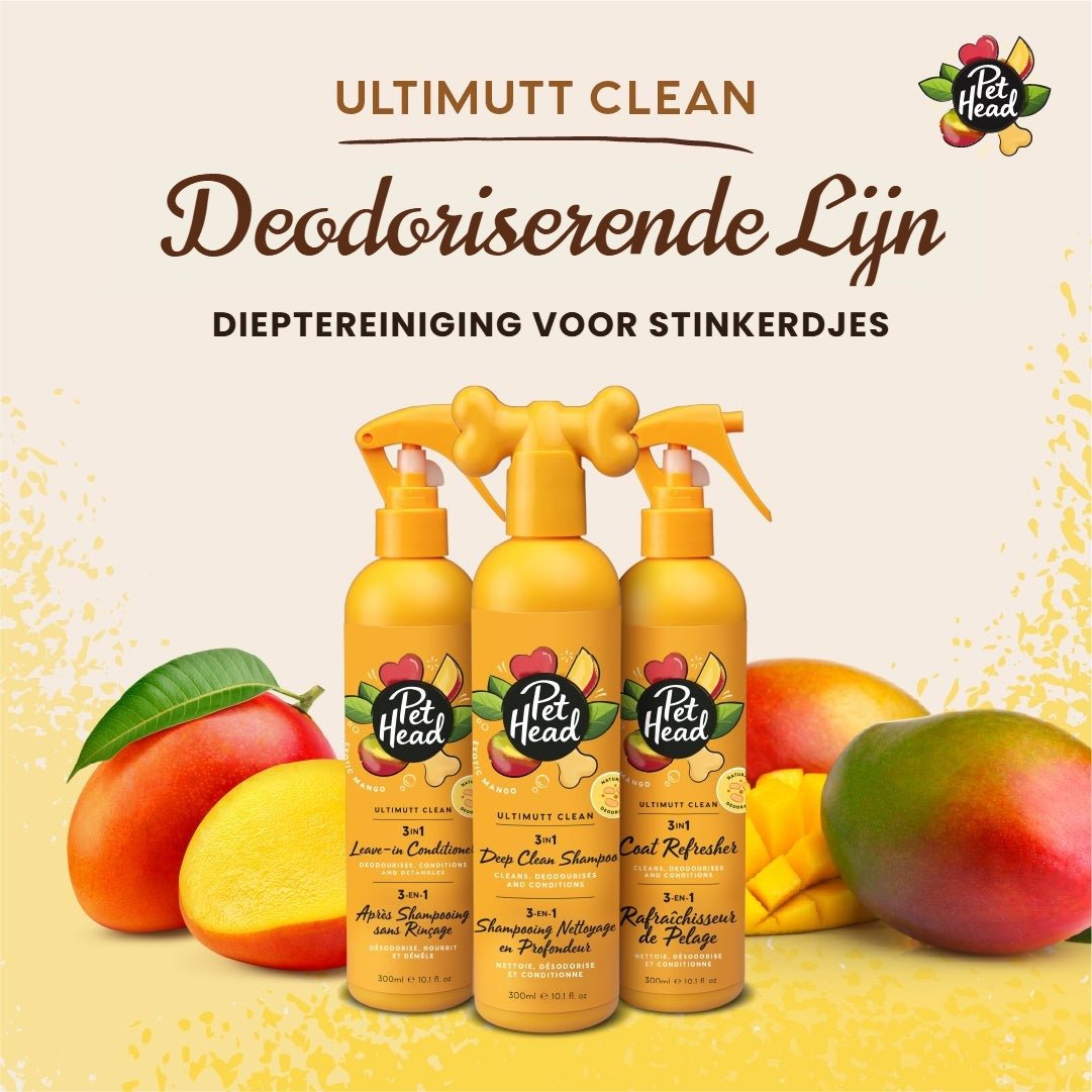 Pet Head Ultimutt Clean Hondenshampoo 300ml - Robustrise.nl