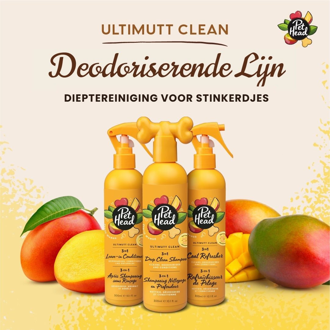 Pet Head Ultimutt Clean Leave-in conditioner 300ml - Robustrise.nl