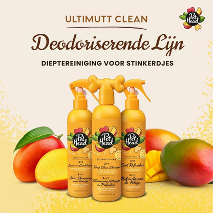 Pet Head Ultimutt Clean Leave-in conditioner 300ml - Robustrise.nl