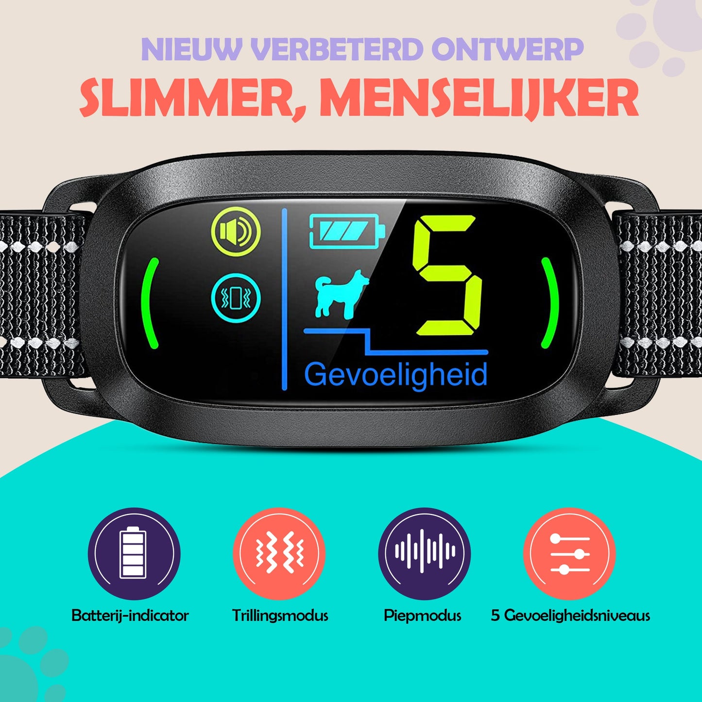 Robust Rise Anti Blafband - Trainingshalsband - Robustrise.nl