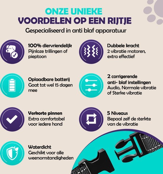 Robust Rise Anti Blafband - Trainingshalsband - Robustrise.nl