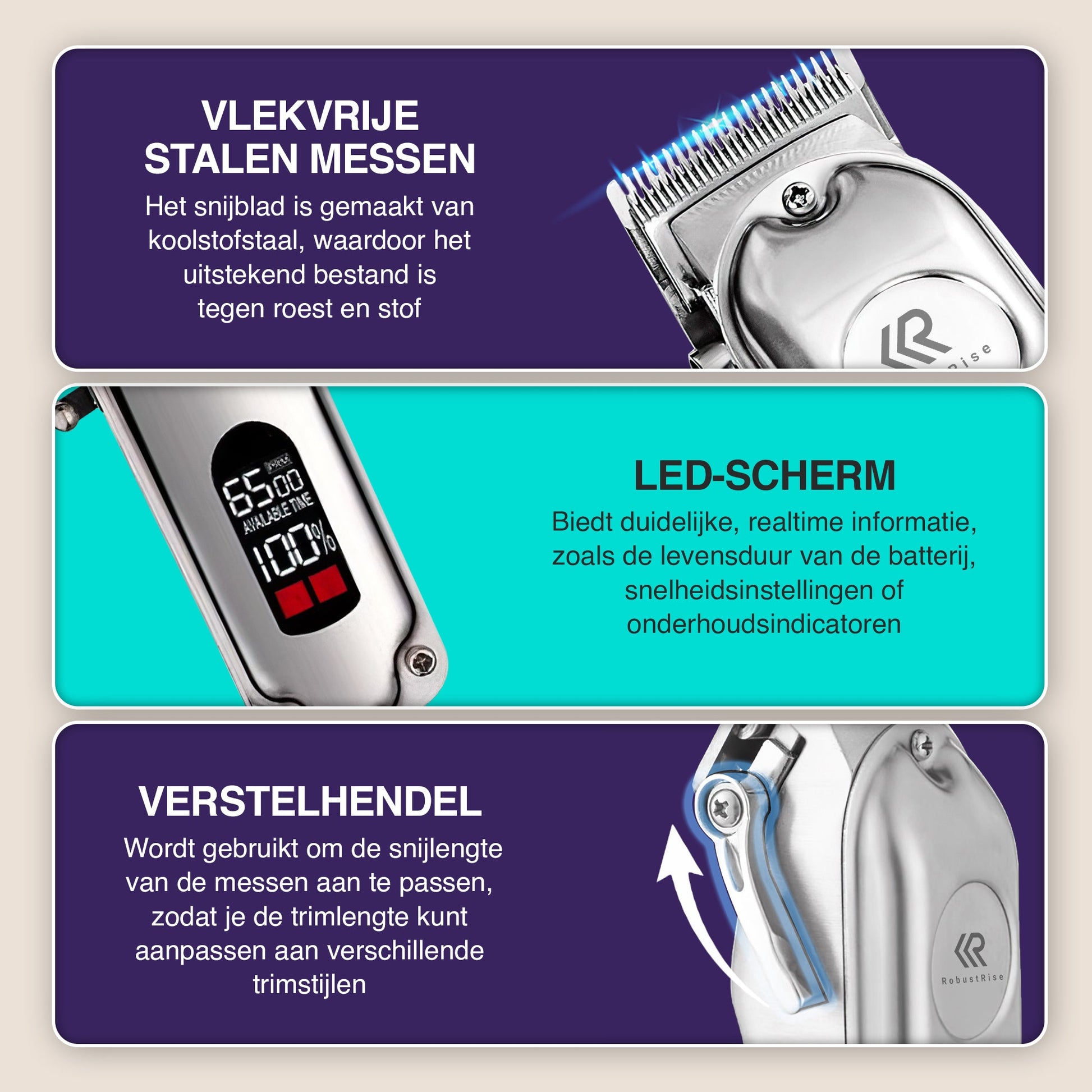 Robustrise RVS Hondentondeuse - Robustrise.nl