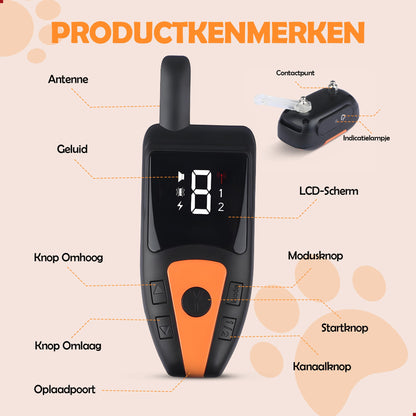 Robustrise X1 Pro Anti Blafband - Hondentrainer - Robustrise.nl