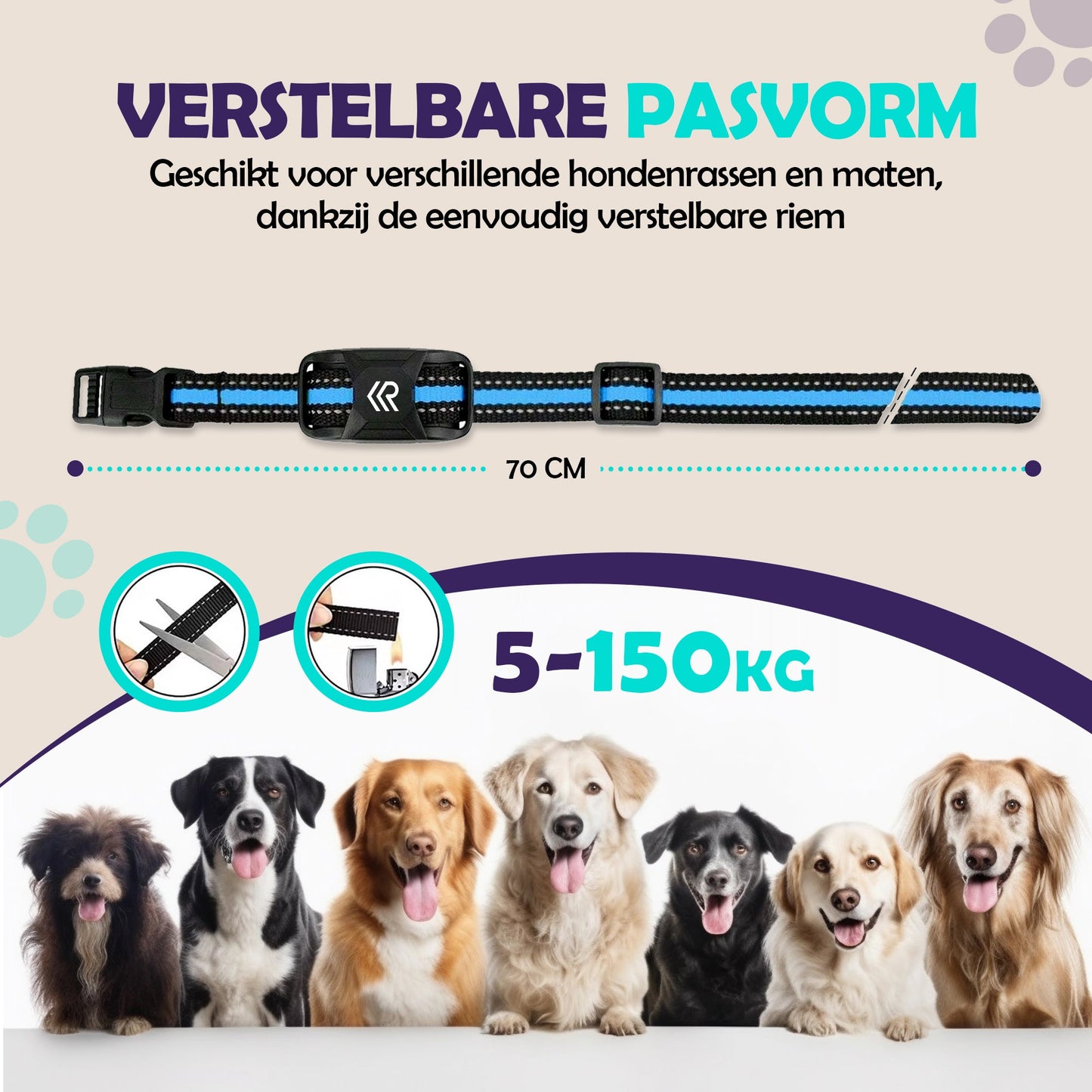 Robustrise X2 Pro Anti Blafband - Hondentrainer - Robustrise.nl