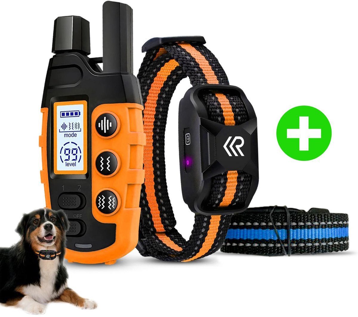 Robustrise X2 Pro anti blafband - Hondentrainer - Robustrise.nl