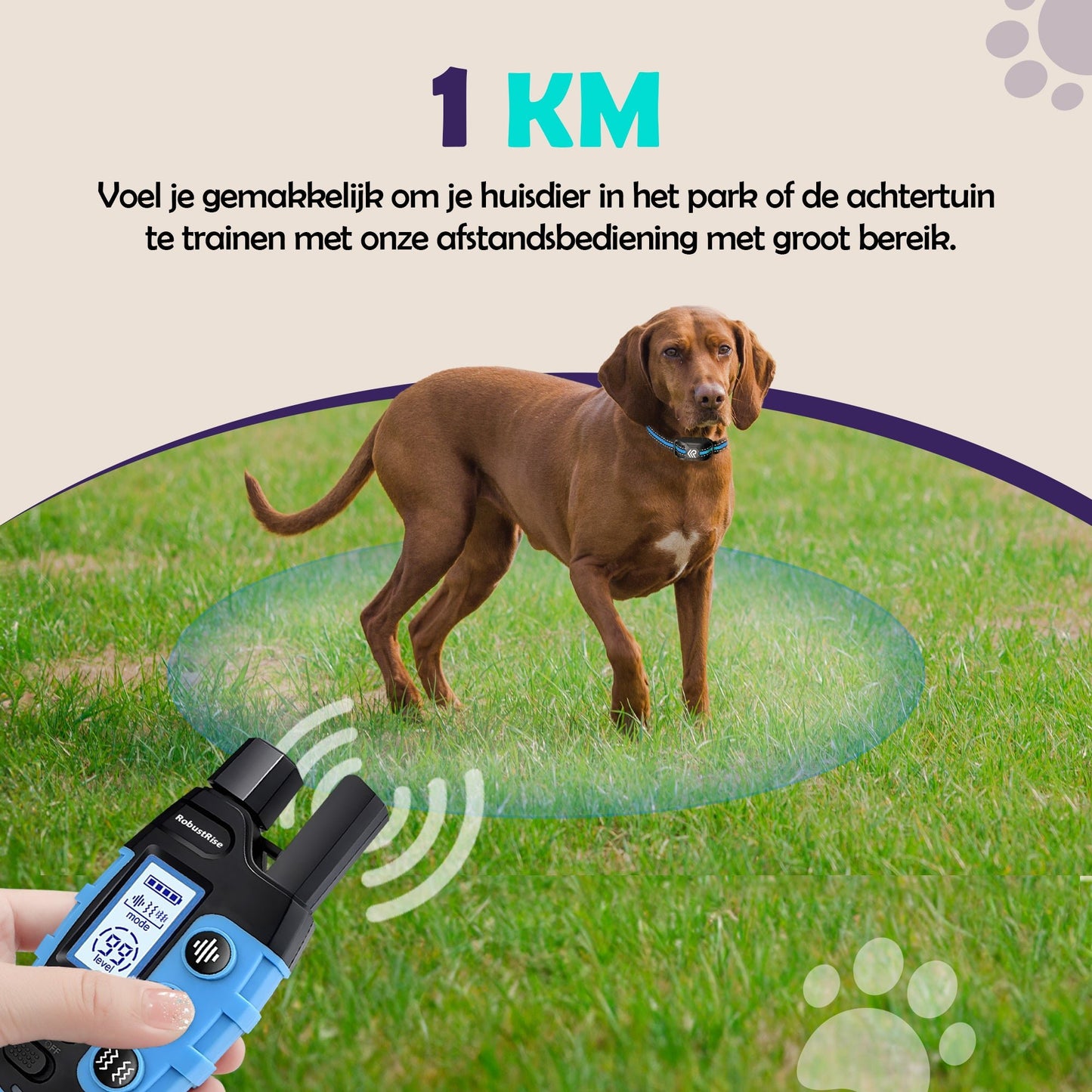 Robustrise X2 Pro Anti Blafband - Hondentrainer - Robustrise.nl