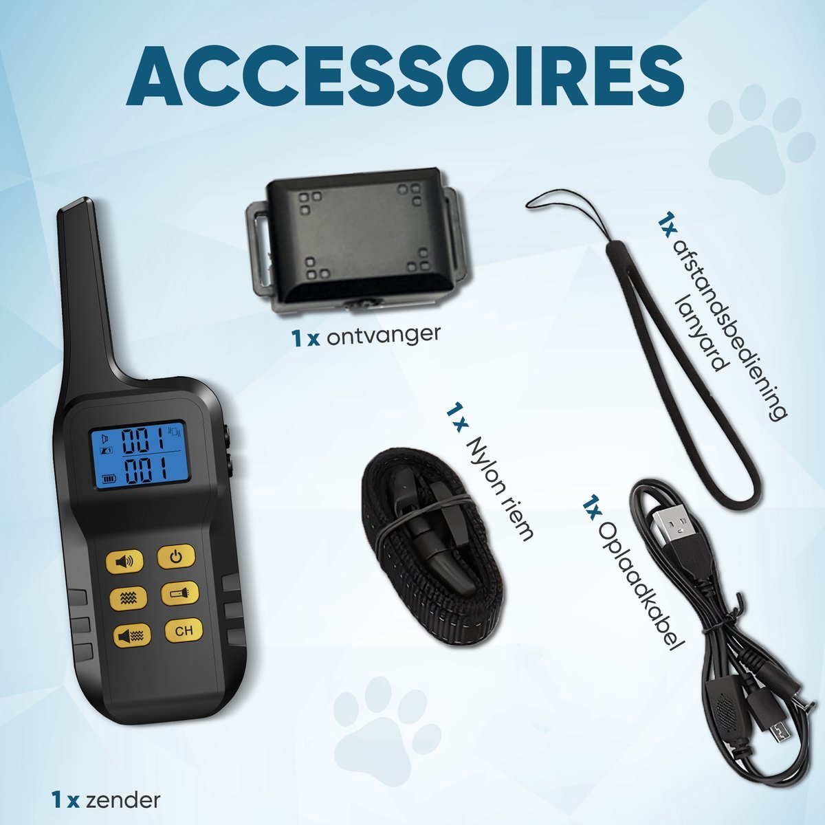 Robustrise X3 Pro anti blafband - Hondentrainer - Robustrise.nl