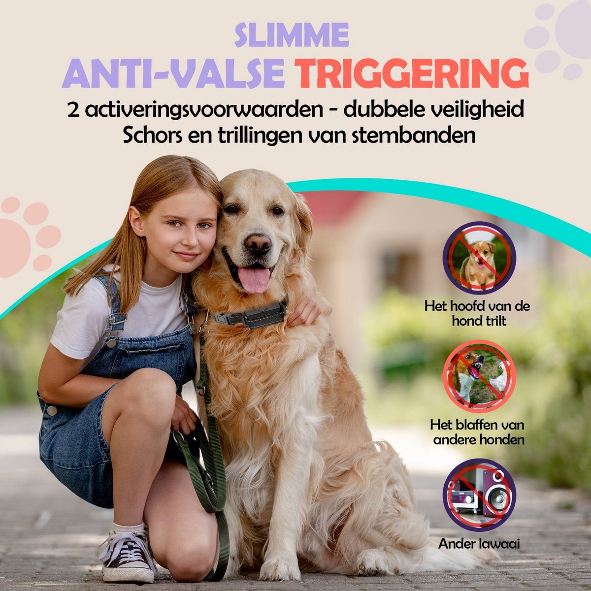 Robustrise X3 Pro anti blafband - Hondentrainer - Robustrise.nl