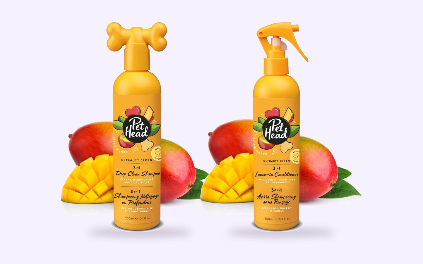 Vachtverzorging Duo: Pet Head Ultimutt Clean shampoo en leave-in conditioner