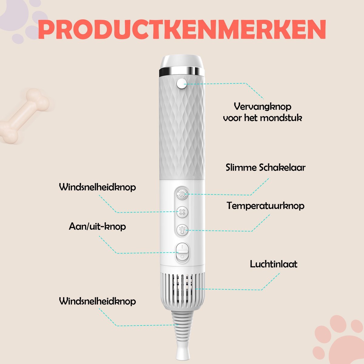 Waterblazer - Hondenföhn - Kleine Honden - Robustrise - Robustrise.nl